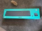 Logitech MK235, Computers en Software, Toetsenborden, Ophalen of Verzenden, Azerty, Nieuw, Logitech