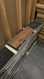 Partij nieuwe PVC - eiken kleur, Doe-het-zelf en Verbouw, Vloerdelen en Plavuizen, Ophalen, Kunststof, Gebruikt, 10 m² of meer