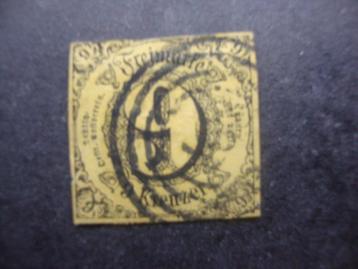 Thurn und Taxis nr. 10 Gestempeld, beschikbaar voor biedingen