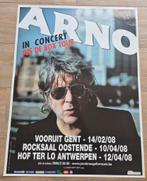 Arno - Jus De Box Tour - Concert Poster, Ophalen of Verzenden, Zo goed als nieuw, Rechthoekig Staand, Muziek