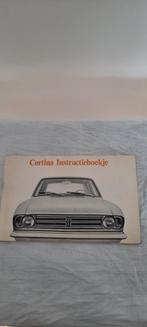 Ford Cortina instructieboekje, Ophalen of Verzenden, Gelezen, Ford