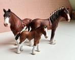 Schleich paard Clydesdale familie, Verzamelen, Speelgoed, Ophalen of Verzenden, Zo goed als nieuw