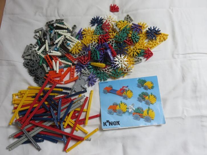 Knex constructie set, 290delig voertuigen., Kinderen en Baby's, Speelgoed | Bouwstenen, Gebruikt, K'nex, Ophalen of Verzenden