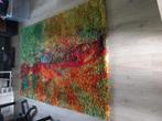 Mooi kleurig vloerkleed, Ophalen of Verzenden, Gebruikt