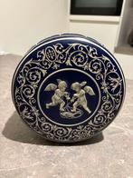 Vintage General Biscuits Koektrommel met Engelen, Verzenden, Gebruikt