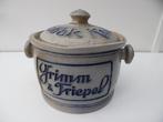 Antieke steengoed tabakspot pot pruimtabak Grimm & Triepel, Ophalen of Verzenden