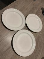 3x wit diner bord, Ophalen of Verzenden, Zo goed als nieuw, Overige stijlen, Bord(en)