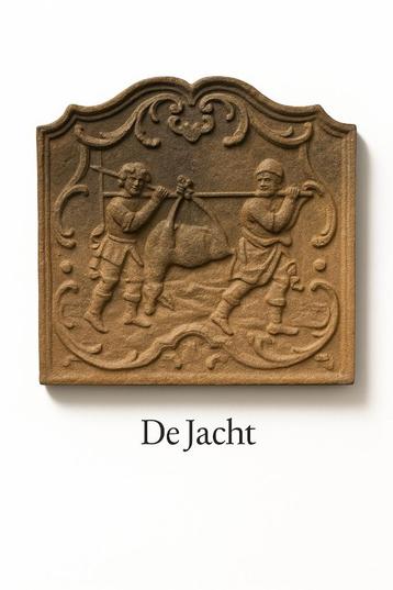 Haardplaat " De Jacht "  beschikbaar voor biedingen