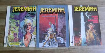 3 stripboeken uit de reeks van Jeremiah beschikbaar voor biedingen