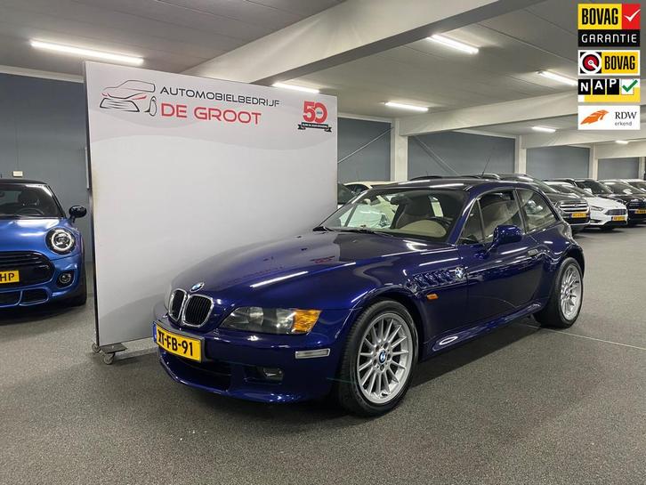 BMW Z3 Coupé 2.8/ Automaat/ Nederlandse auto/ Lederen bekle, Auto's, BMW, Bedrijf, Te koop, Z3, ABS, Airbags, Airconditioning