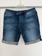 Spijker short Jack & Jones maat S, Kleding | Heren, Broeken en Pantalons, Maat 46 (S) of kleiner, Blauw, Ophalen of Verzenden