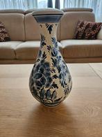 Delfts Blauwe Vaas Handgeschilderd, Ophalen of Verzenden