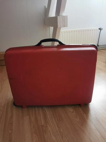 Koffer rood hardcase 