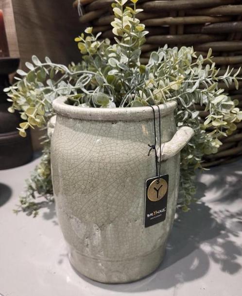 Brynxz Keulse Pot Craquel?, Huis en Inrichting, Woonaccessoires | Vazen, Nieuw, Overige kleuren, Minder dan 50 cm, Aardewerk of Porselein