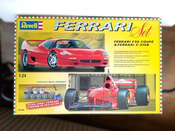 Revell Ferrari assembly kit set coupe F50 & F310B + Posters beschikbaar voor biedingen