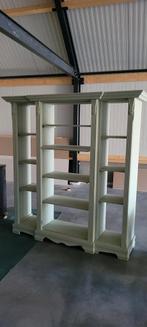 Brocante groene kast 188Hx172B, Huis en Inrichting, Ophalen, Gebruikt, 25 tot 50 cm