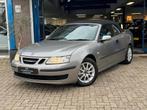 Saab 9-3 Cabrio 1.8t Linear 2007 Grijs CLIMA NAP Youngtimer!, Auto's, Saab, Voorwielaandrijving, 1998 cc, Gebruikt, 4 cilinders