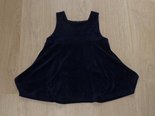 Meisjes fluwelen verlours tuniek ZGAN Maat 92 (Blauw), Kinderen en Baby's, Kinderkleding | Maat 92, Zo goed als nieuw, Meisje