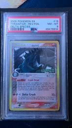 PSA 8 Tyranitar Delta Species Rev Foil, Ophalen of Verzenden, Zo goed als nieuw, Losse kaart, Foil