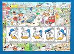 Donald Duck 90 jaar (postzegelvel), Postzegels en Munten, Postzegels | Nederland, Verzenden, Na 1940, Postfris