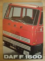 DAF F 1600 Brochure 1974 NL - F1600, Ophalen of Verzenden, Zo goed als nieuw, Overige merken, DAF