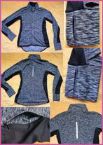 H&M grijs gemeléérd sportvest maat S zgan, Maat 38/40 (M), H&M, Ophalen of Verzenden, Grijs
