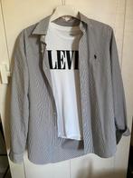 Ralph Lauren blouse en Levis shirt, Ophalen of Verzenden, Gedragen, Blauw