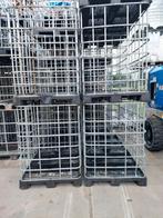 Hoge ibc kratten container kooien, Minder dan 3 m³, Ophalen, Overige houtsoorten, Blokken