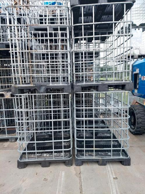 Hoge ibc kratten container kooien, Tuin en Terras, Haardhout, Blokken, Overige houtsoorten, Minder dan 3 m³, Ophalen