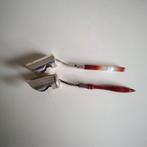 2 antieke suikerschepen met kornalijn handvat, Ophalen of Verzenden