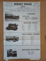 Folder rebuilt Rogge diesel automobile Industrie, Ophalen of Verzenden, Gelezen, Tractor en Landbouw