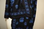 Alexander McQueen shawl in print schedels wol zijde 2 kanten, Kleding | Dames, Mutsen, Sjaals en Handschoenen, Verzenden, Maat 42/44 (L)