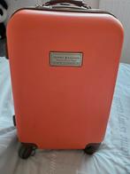 Tommy Hilfiger Handbagage Koffer Oranje, Uitschuifbare handgreep, Hard kunststof, Minder dan 50 cm, Ophalen of Verzenden