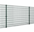 DUBBELSTAAFMAT HEKWERK  8/6/8 RAL 9005/6009 Vanaf €39,5 P/M!, Ophalen, Met poort, Nieuw, Dubbelstaafmat hekwerk