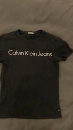 Calvin Klein maat s t-shirt donkerblauw, Maat 46 (S) of kleiner, Gedragen, Blauw, Ophalen of Verzenden