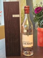 Lege Armagnac fles met houten kist, Ophalen, Gebruikt, Frankrijk, Overige typen