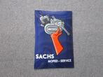 SACHS EMAILLE RECLAMEBORD, Ophalen, Zo goed als nieuw, Reclamebord