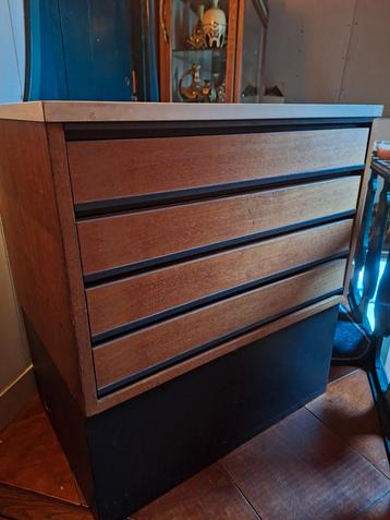 3x vintage Deens Design Ladekast beschikbaar voor biedingen