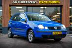 Volkswagen Polo 1.2-12V Comfortline Cruise Control Centrale, Auto's, Volkswagen, Stof, Zwart, Blauw, 1198 cc