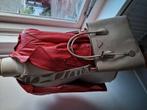 schouder / handtas, Ophalen of Verzenden, Gebruikt, Beige, Handtas