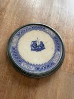 Antiek tinnen onderzetter, Antiek en Kunst, Ophalen of Verzenden