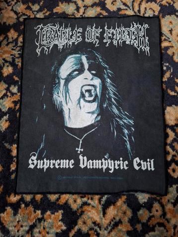 Vintage Backpatch: Cradle of Filth 1995 beschikbaar voor biedingen