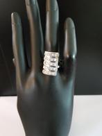 Ring met zirconia, 18 tot 19, Nieuw, Ophalen of Verzenden, Dame