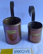 TWEE LITERMATEN KOPER * HEEL EN Halve Liter *, Antiek en Kunst, Verzenden, Koper