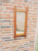 spiegel eikenhout langwerpig,, Huis en Inrichting, Woonaccessoires | Spiegels, Ophalen of Verzenden, 'T Olde Gre-j, Info@toldegrej.nl