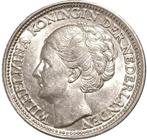 25 cent 1943 EP - UNC/FDC, Postzegels en Munten, Munten | Nederland, Verzenden, Zilver, 25 cent, Koningin Wilhelmina