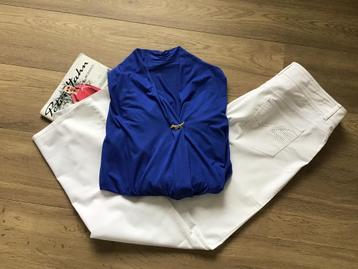 GERRY WEBER!Lúxe Broek 42/44&P.HAHN! Lúxe Top.Stijlvol!Sámen beschikbaar voor biedingen