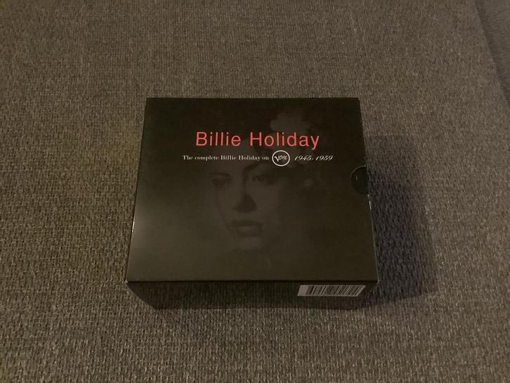 Billie Holiday-The Complete Billie Holiday On Verve box, Cd's en Dvd's, Cd's | Jazz en Blues, Gebruikt, Jazz, 1940 tot 1960, Boxset