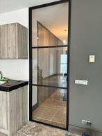 Stalen deur incl. kozijn, Ophalen, 215 cm of meer, Binnendeur, Glas