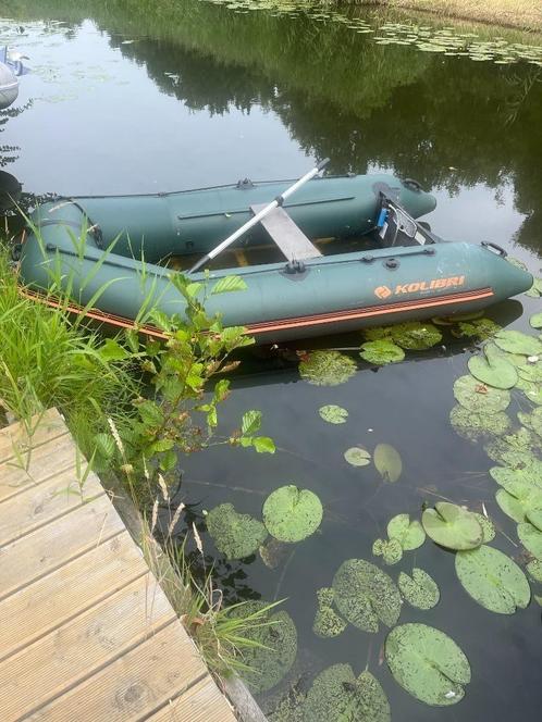 rubberbootje en diverse motoren, Watersport en Boten, Rubberboten, Gebruikt, Overige merken, Overige materialen, Minder dan 70 pk